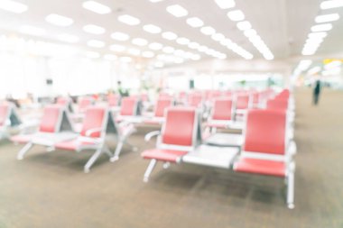 Havaalanında soyut bulanıklık 