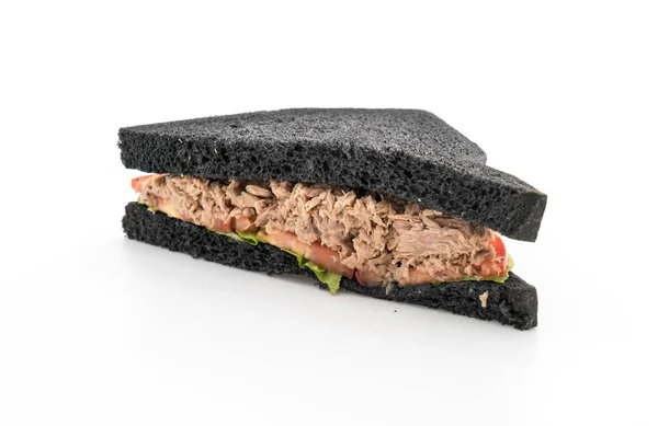 Sandwich au charbon de thon — Photo