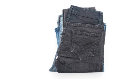 giyim üzerine beyaz yığınları