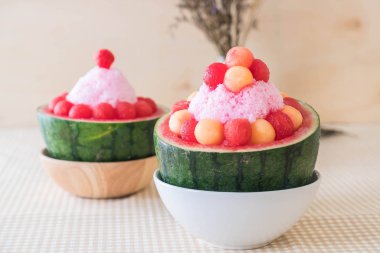 karpuz bingsu tatlı