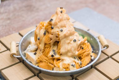 süt çay buz tıraş 