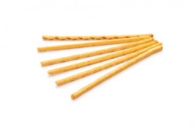 beyaz zemin üzerine bisküvi sopa