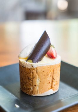 Mango ve tutku meyve Mus kek