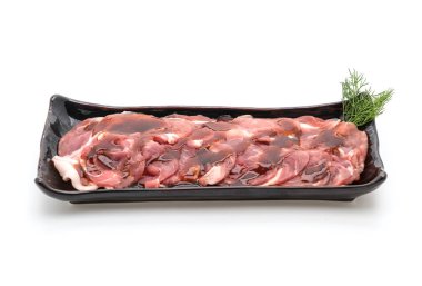 taze domuz soslu dilimlenmiş