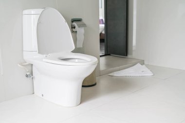 Tuvalette klozet kapağı dekorasyonu 