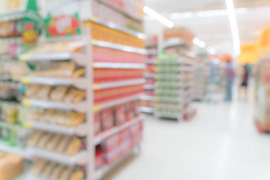 Bulanıklık alışveriş ve perakende mağaza iç 