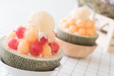 Kavun Bingsu, ünlü Koreli dondurma buz