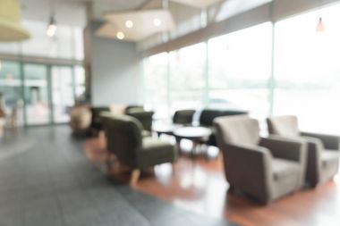 Soyut bulanıklık kahve dükkanı 