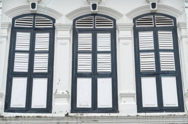 Phuket town oteli eski binanın Sino-Portekiz mimari.