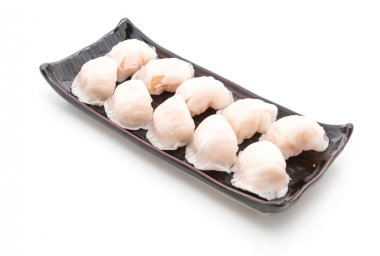 buğulanmış karides köfte dim sum