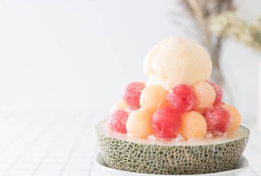 Kavun Bingsu, ünlü Koreli dondurma buz