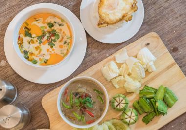 karışık Tay geleneksel gıda