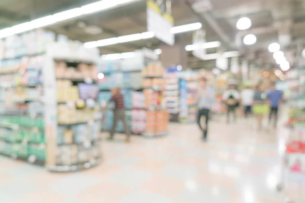 Borrão abstrato no supermercado — Fotografia de Stock