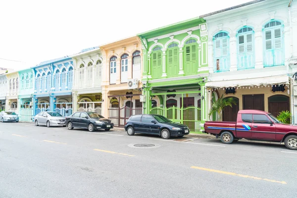 Phuket, Tayland -Ekim 30, 2016, Phuket town, Tayland: Phuket ol