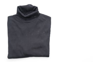 gömlek. beyaz üzerine katlanmış t-shirt 