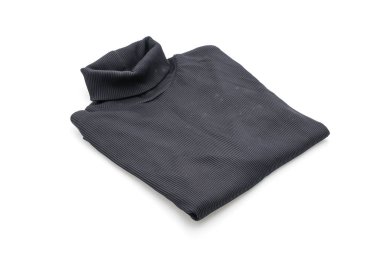 gömlek. beyaz üzerine katlanmış t-shirt 