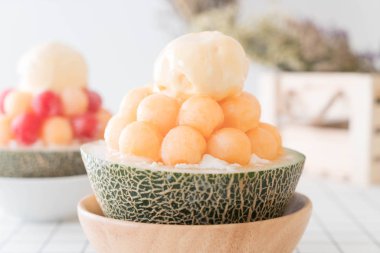 Kavun Bingsu, ünlü Koreli dondurma buz