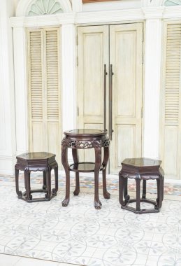 boş sandalye Çin stili