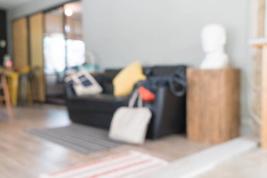 soyut bulanıklık dekorasyon oturma odasında