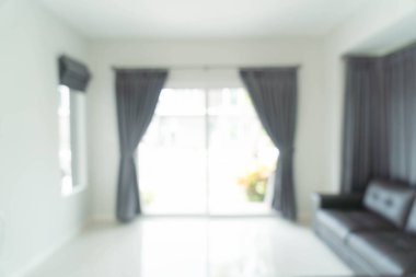 oturma odasında perde bulanıklık