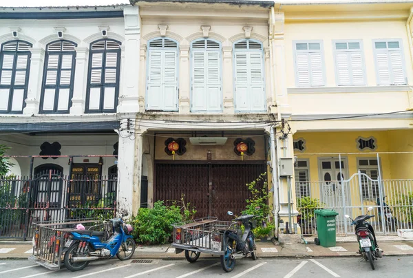 Phuket, Tayland -Ekim 30, 2016, Phuket town, Tayland: Phuket ol