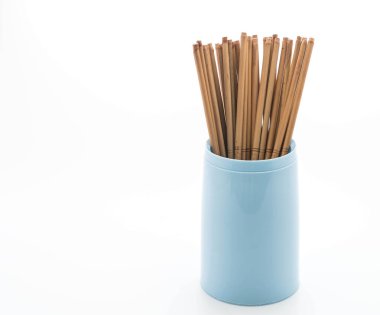 Çatal tutucu chopsticks beyaz