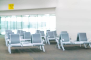 Havaalanında soyut bulanıklık 