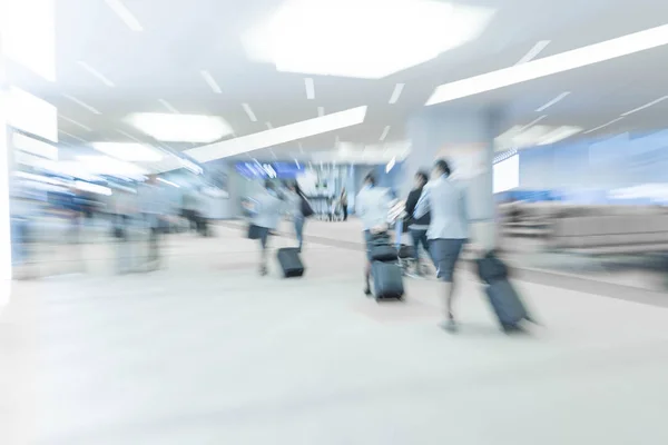 Sfocatura astratta in aeroporto — Foto Stock