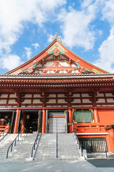 Beautiful Architecture at Sensoji Temple around Asakusa area in