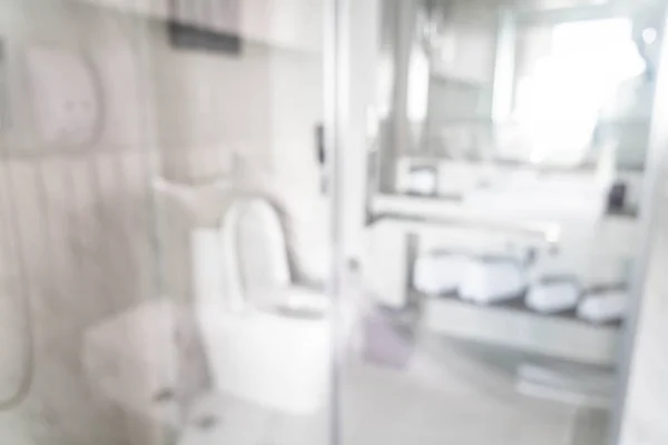 Abstrakte Unschärfe Badezimmer Interieur — Stockfoto