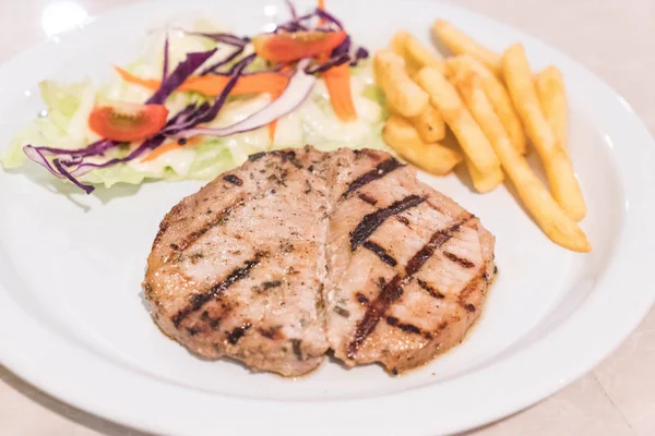 oryantal domuz eti biftek