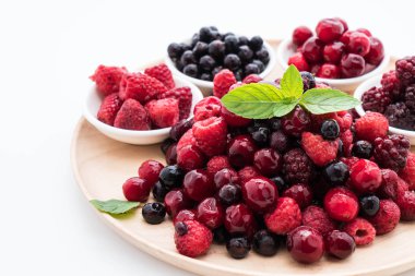 dondurulmuş karışık berry