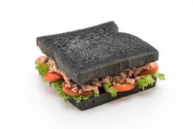 kömür ton balıklı sandviç