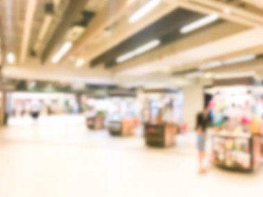 Güzel lüks alışveriş merkezi bulanıklık ve Dükkanı ret
