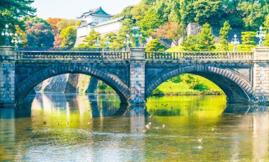 Tokyo'da bina güzel İmparatorluk Sarayı