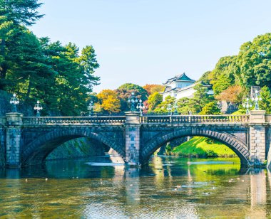Tokyo'da bina güzel İmparatorluk Sarayı