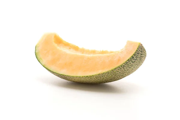 Cantaloupe Melone auf weiß — Stockfoto