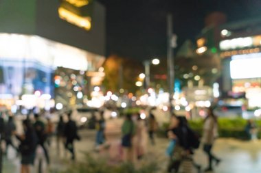 Harajuku Tokyo City, soyut bulanıklık