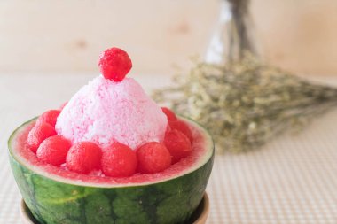 karpuz bingsu tatlı