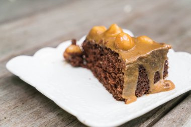 muz ezmesi macadamia kek ile