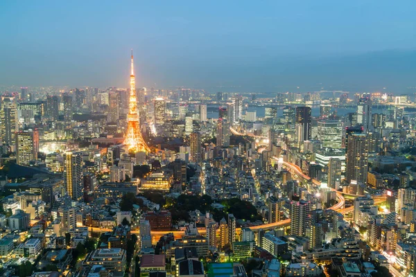 東京タワー東京都市スカイライン — ストック写真