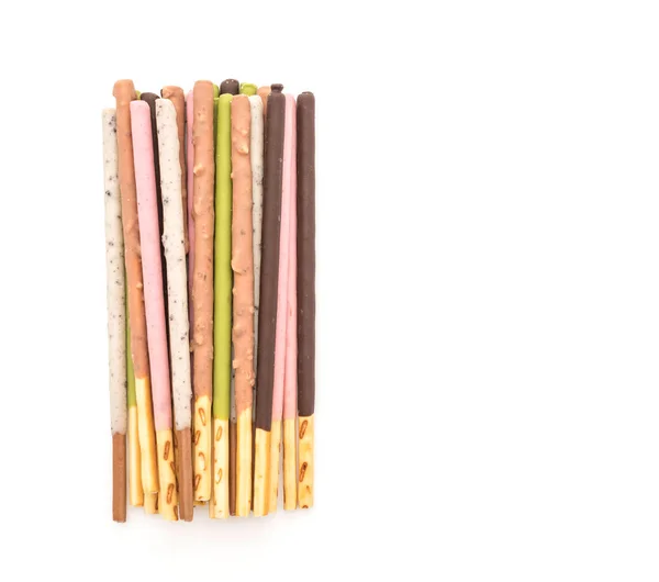 Biscuit stick with mixed flavored — Stock Photo, Image