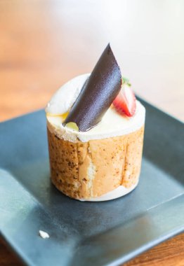 Mango ve tutku meyve Mus kek