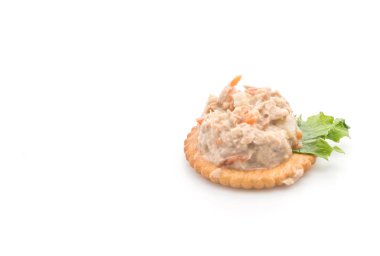 ton balıklı salata kraker ile