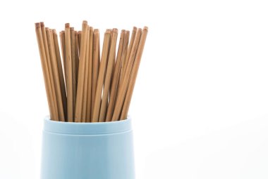 Çatal tutucu chopsticks beyaz
