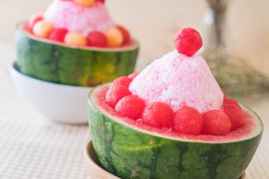 karpuz bingsu tatlı