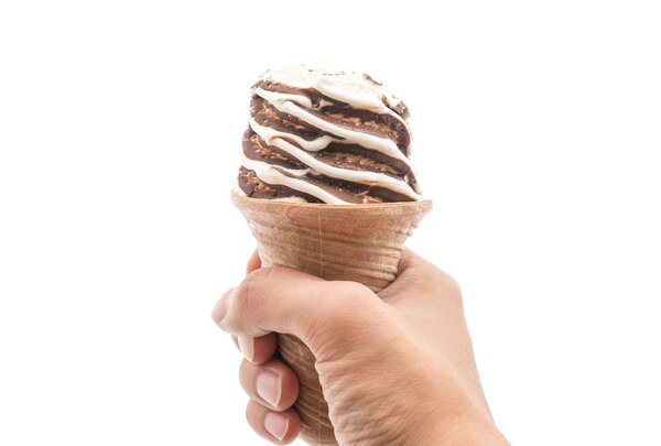 шоколадное мороженое
 