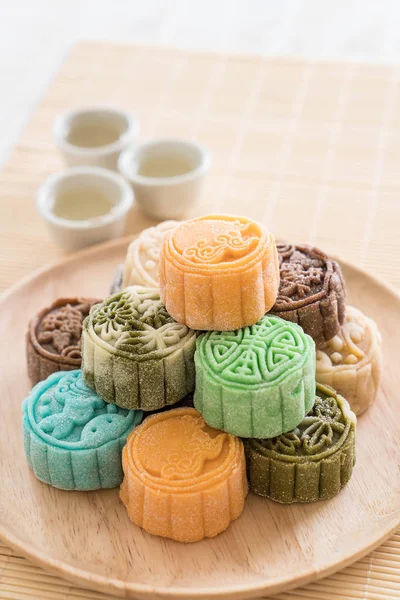 Fresh moon cake — Stock Photo, Image