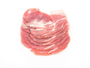 taze domuz dilimlenmiş 