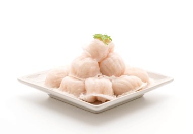 buğulanmış karides köfte dim sum